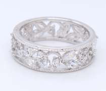 Vintage 925 Sterling Silver Group Lot of 4 Rings