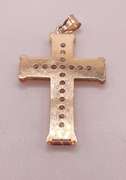 14kt Solid Yellow Gold Cross Pendant