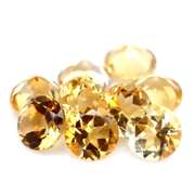 Exciting 11.19ct top golden eye clean Citrine set