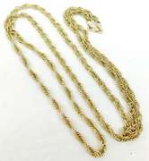 36 Inch Italian Milor Rope Chain