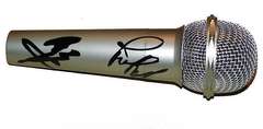 Led Zeppelin Autographed Facsimile Signed Microphone