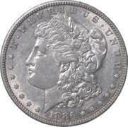 1886-S Morgan Silver Dollar