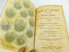 1864 The American Conflict - Civil War Antique Book