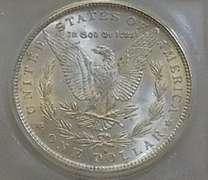 1890-S Morgan Dol ICG MS-61 hard date