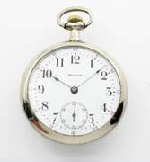 Superb 1903 Waltham Pocket Watch in Nickel