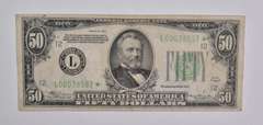 1934 $50 San Francisco, CA United States FRN Green Seal Star Note