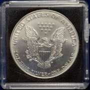 1996 American Silver Eagle BU In Plastic Capsule