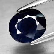 Elegant 1.90ct midnight blue Sapphire