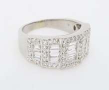 Elegant Diamond Anniversary Band