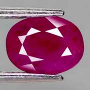 Stunning violet red 1.55ct Winza Ruby