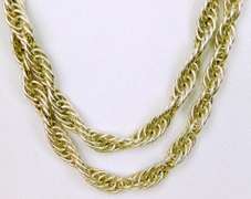 36 Inch Italian Milor Rope Chain