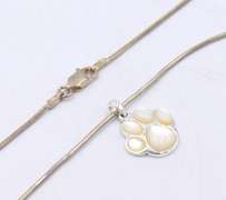 Group Lot of 5 Vintage 925 Sterling Silver Necklaces