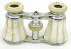 Antique French Mother of Pearl Opera Glasses
