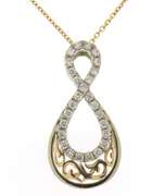 Favorite Infinity Diamond Pendant on Chain
