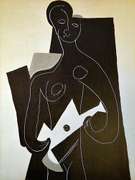 Pablo Picasso, Woman With Guitar