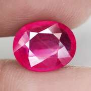 Stunning 4.36ct reddish pink Ruby