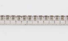 Beautiful 7.44CTW Diamond Bracelet in 18k White Gold