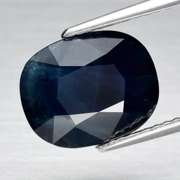 Silky! 4.20ct midnight blue Sapphire