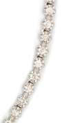 Romantic White Gold 4ctw Round Diamond Tennis Necklace