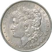 1878 Rev 79 Morgan Silver Dollar