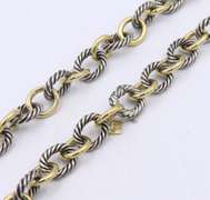 David Yurman oval Link Chain Necklace