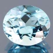 Classic Oval 8.95ct sky blue Topaz