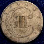 1853 3 Cent Silver