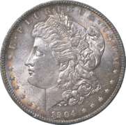 1904-O Morgan Silver Dollar Beautiful Tone