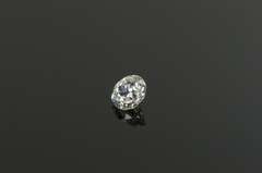 GIA 0.58 Ct Old European Cut J Color, VS1 Clarity Diamond