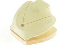 14K Yellow Gold Curvy Diamond Inset Love Symbol Romantic Charm/Pendant