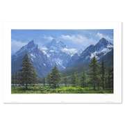 Grand Tetons by Peter Ellenshaw (1913-2007)