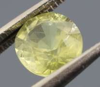 Very rich 1.14ct canary yellow Sapphire