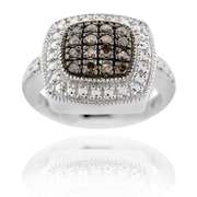 Champagne Diamond Ring