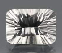 Flashy! 6.05ct diamond white Quartz