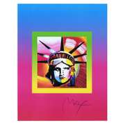 Liberty Head on Blends Ver II by Peter Max