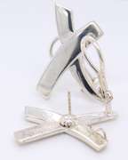 Tiffany & Co Graffiti X Earclip Earrings