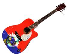 Dave Matthews Band Boyd Tinsley Signed 1:1 Graphics Photo Guitar ACOA