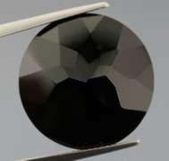 Diamond black 15.93ct checker cut Onyx