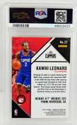 Kawhi Leonard 2019 Basketball Card, Mint 9