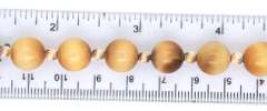 Fantastic Yellow Gold Tiger Eye's Bead Bracelet