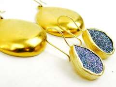 2 Pairs of Fine Contemporary Earrings