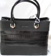 Stylish Black Color Designer Bag By David Jones-Paris