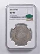POOR 1 1879-O Morgan Silver Dollar CAC NGC