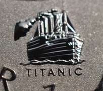 2012 Canadian Maple Leaf Reverse Proof Titanic Privy Mark BU 1 Ounce Silver