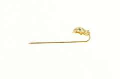 14K Yellow Gold Lady Bug Good Luck Symbol Vintage Stick Pin