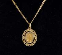 Everlasting Pedant Necklace In 14K Yellow Gold