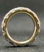 STUNNING ETERNITY BAND ROUND BRILLIANT CUT DIAMONDS 7.10 CARATS T.W.