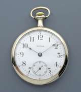 Superb 1903 Waltham Pocket Watch in Nickel