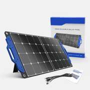 100W Portable Solar Panel Monocrystalline Solar Cells