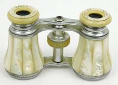Antique French Mother of Pearl Opera Glasses